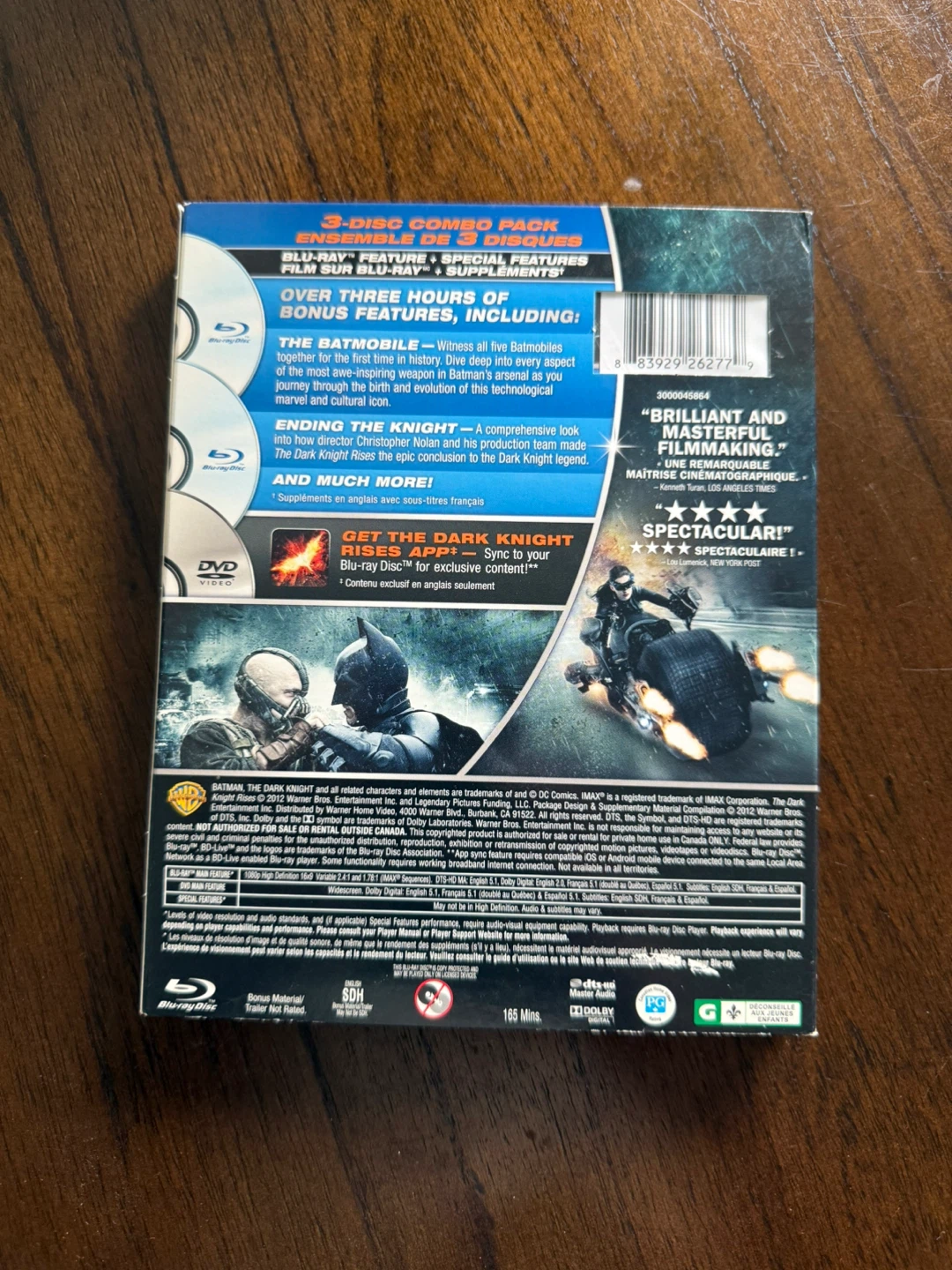 Dark knight rises blu ray - photo 2