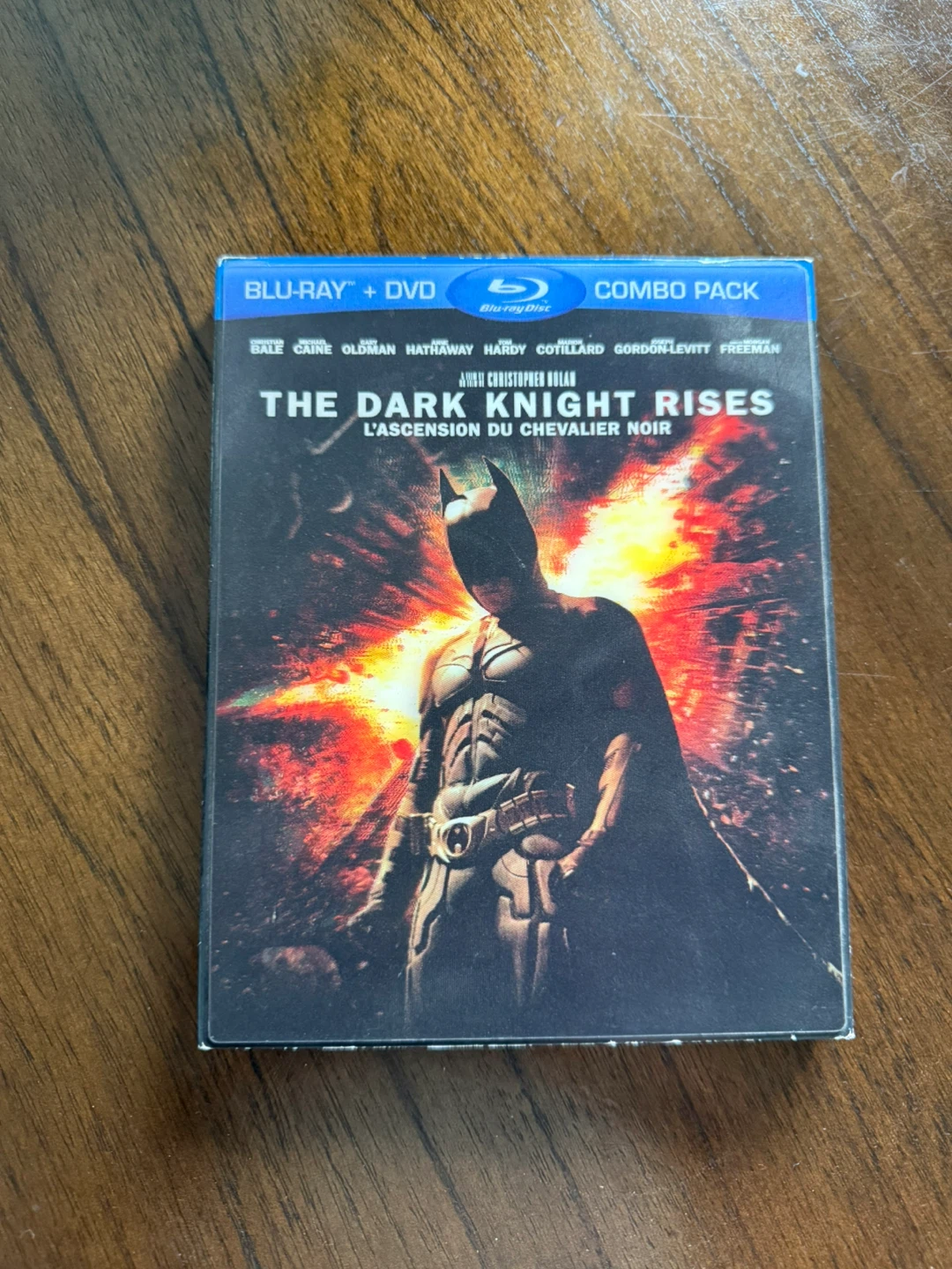 Dark knight rises blu ray