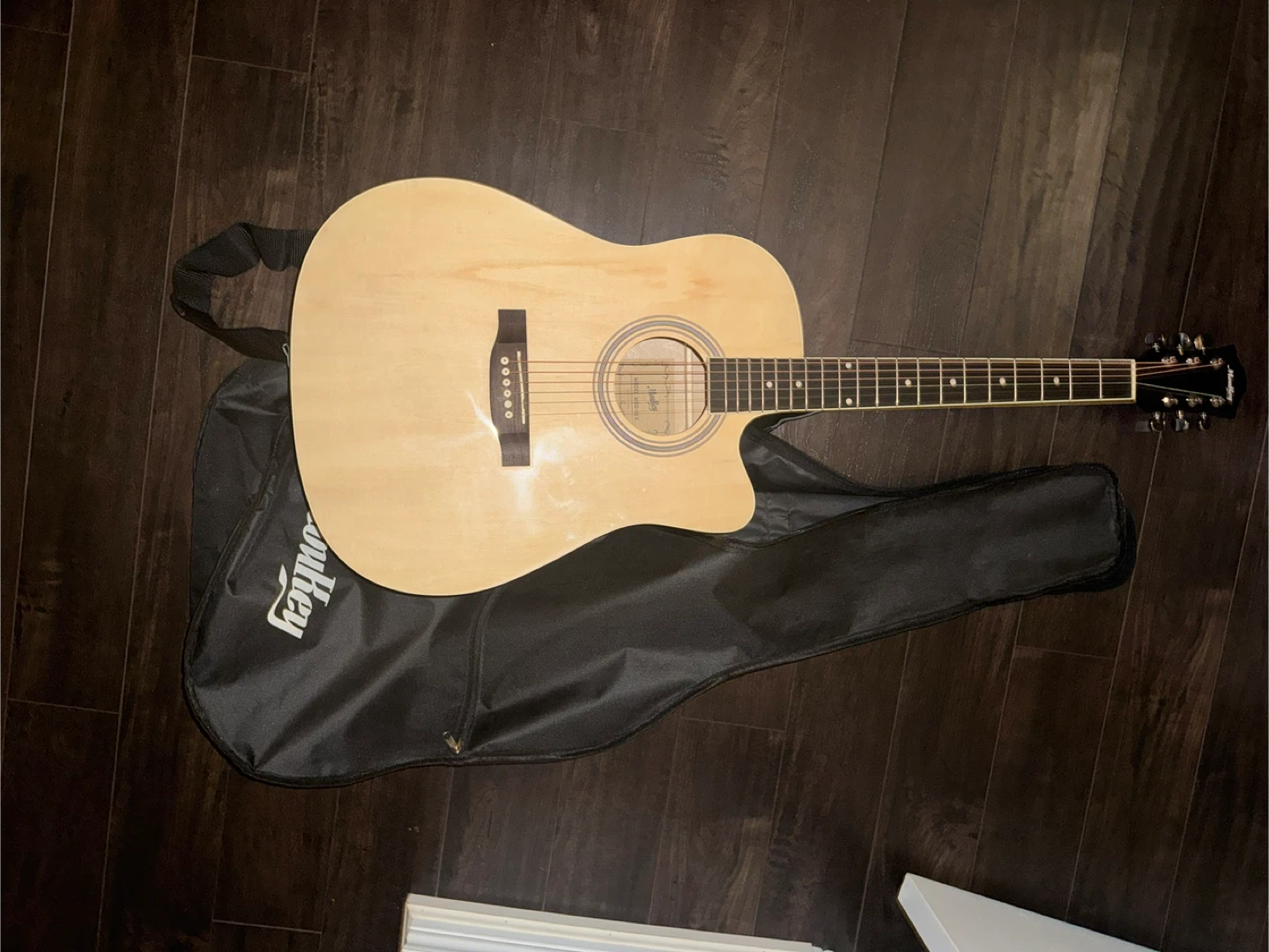 Monkey Acoustic Guitar with Gig Bag and Extras