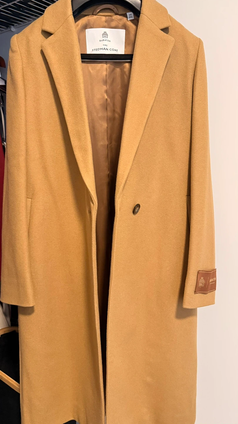 Babaton Stedman Coat - Virgin Wool from Italy - Classic Fit