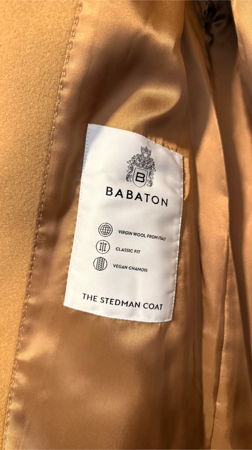 Babaton Stedman Coat - Virgin Wool from Italy - Classic Fit - photo 3