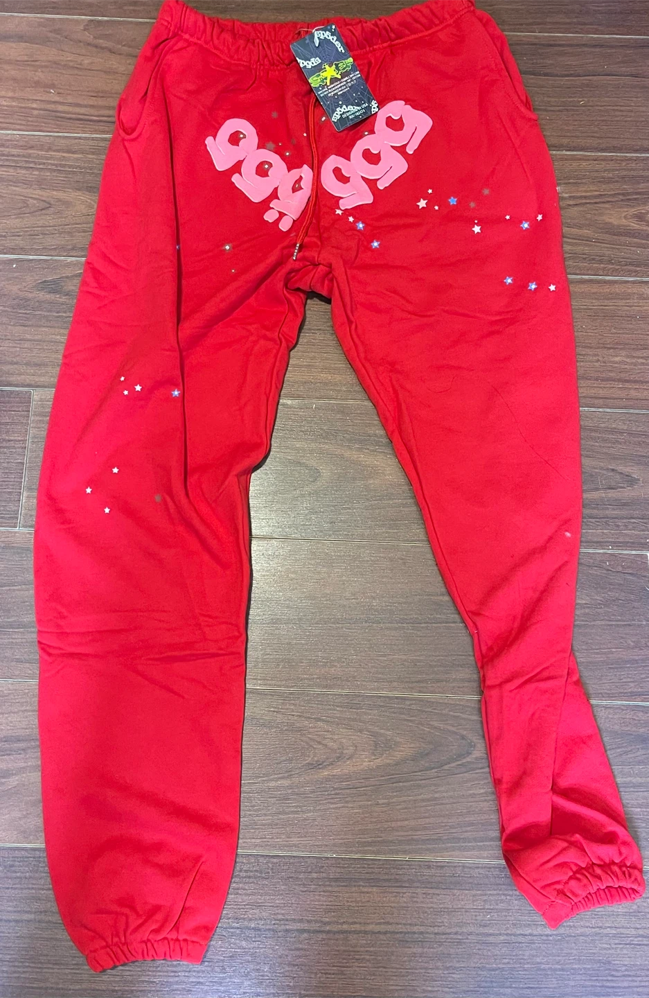 Spider Worldwide Sweatpants Red