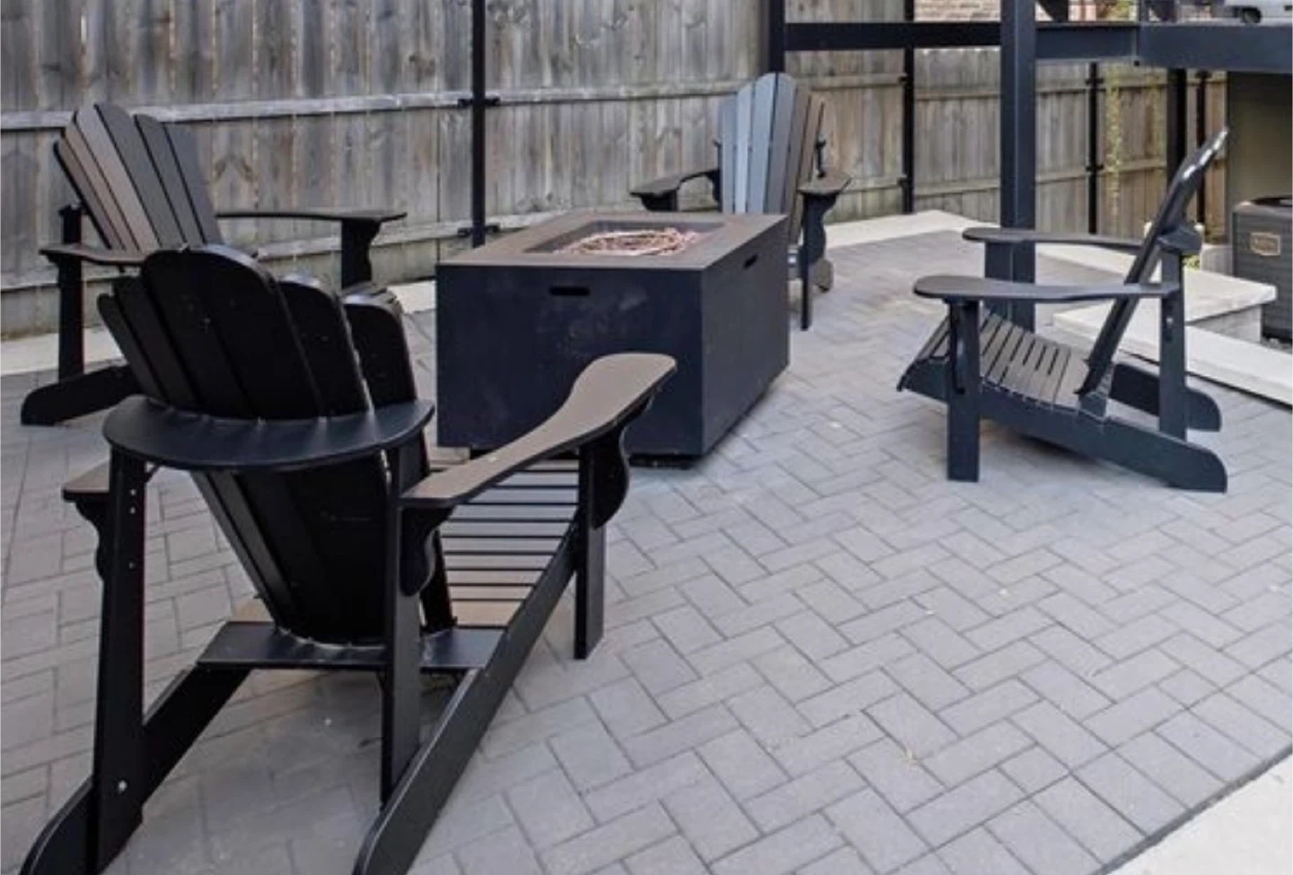 Black Adirondack Chairs
