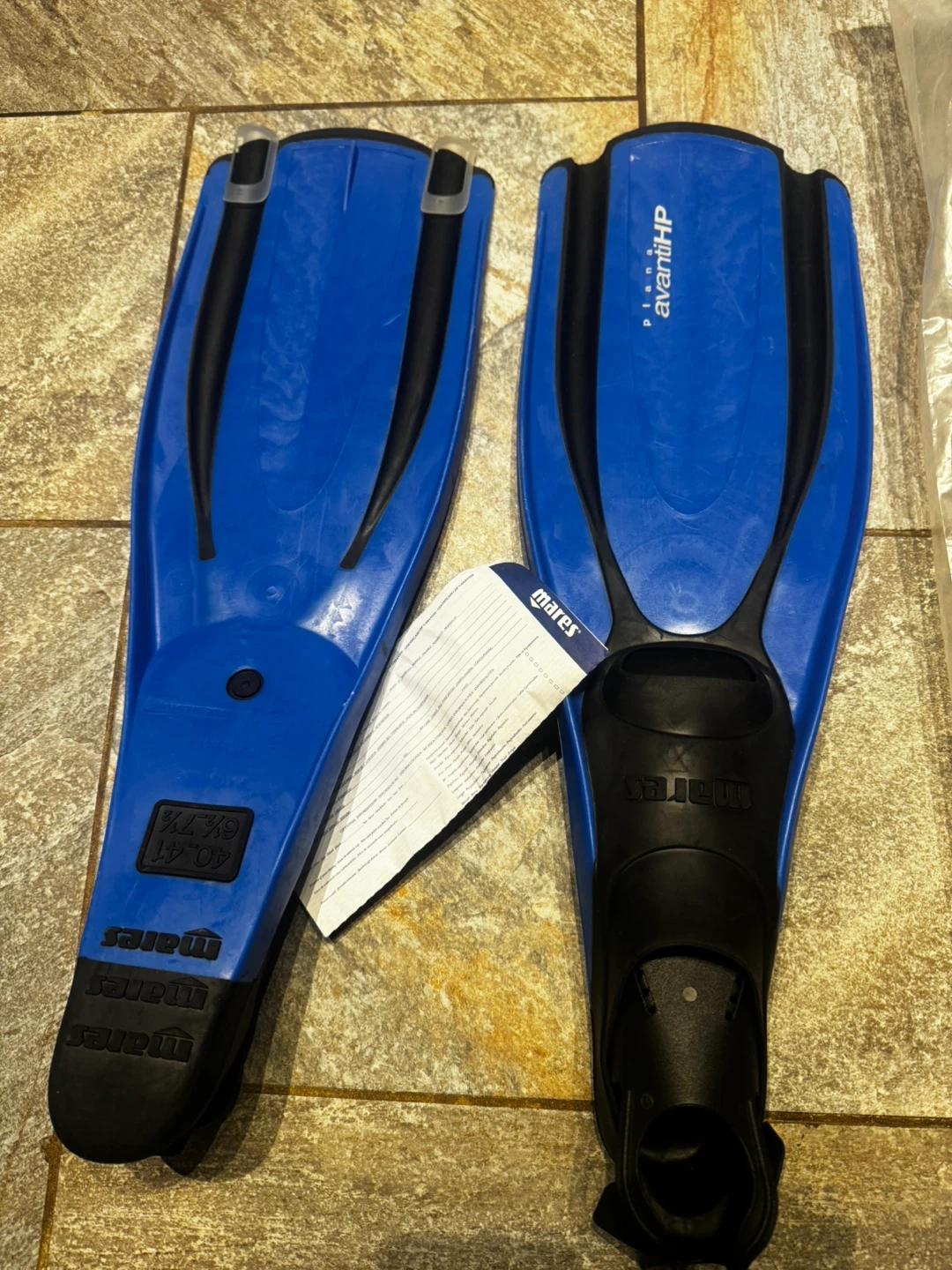 Mares Avanti HP Scuba Diving Fins - Blue - photo 2