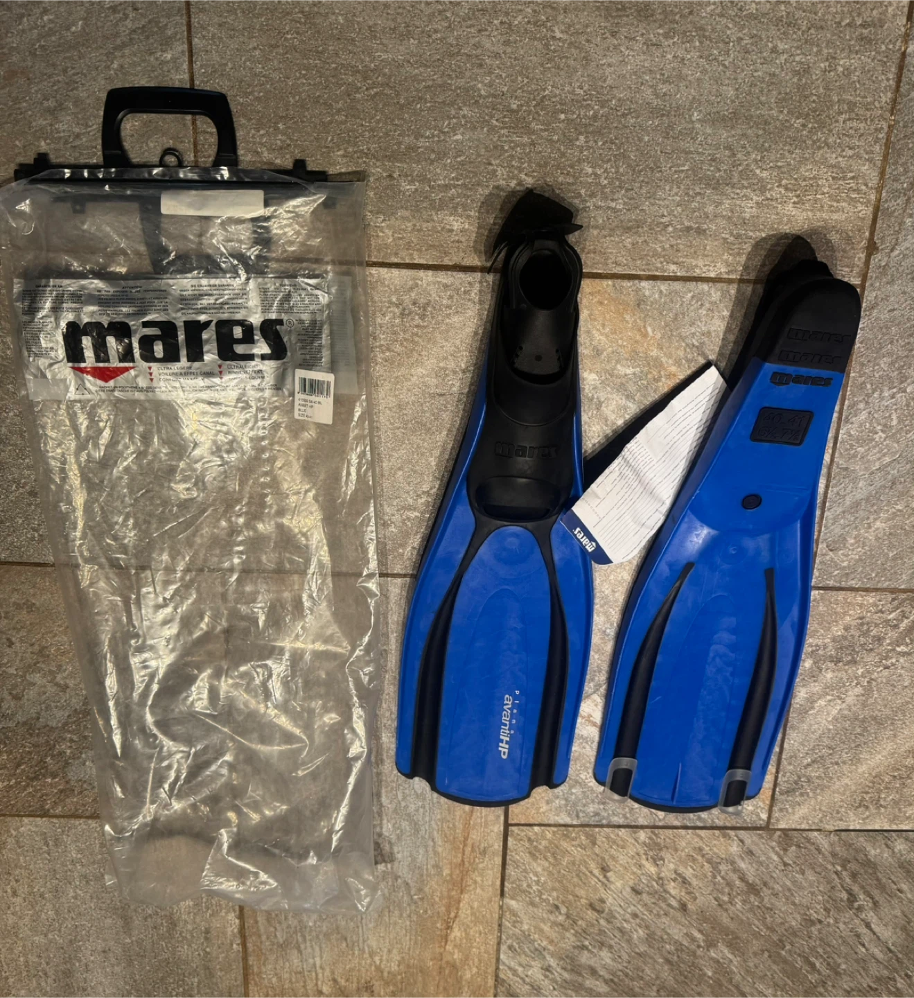 Mares Avanti HP Scuba Diving Fins - Blue