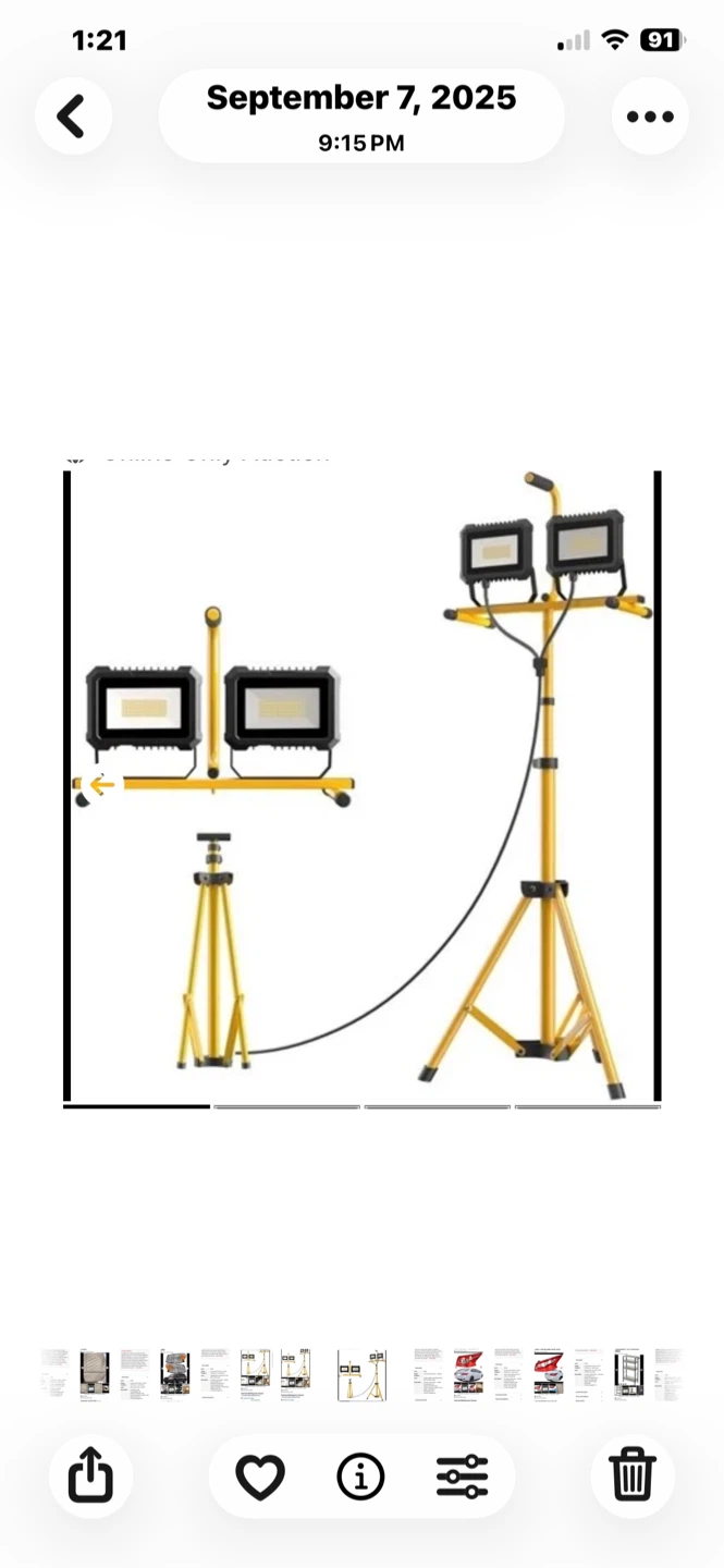 LED Work Light with Stand