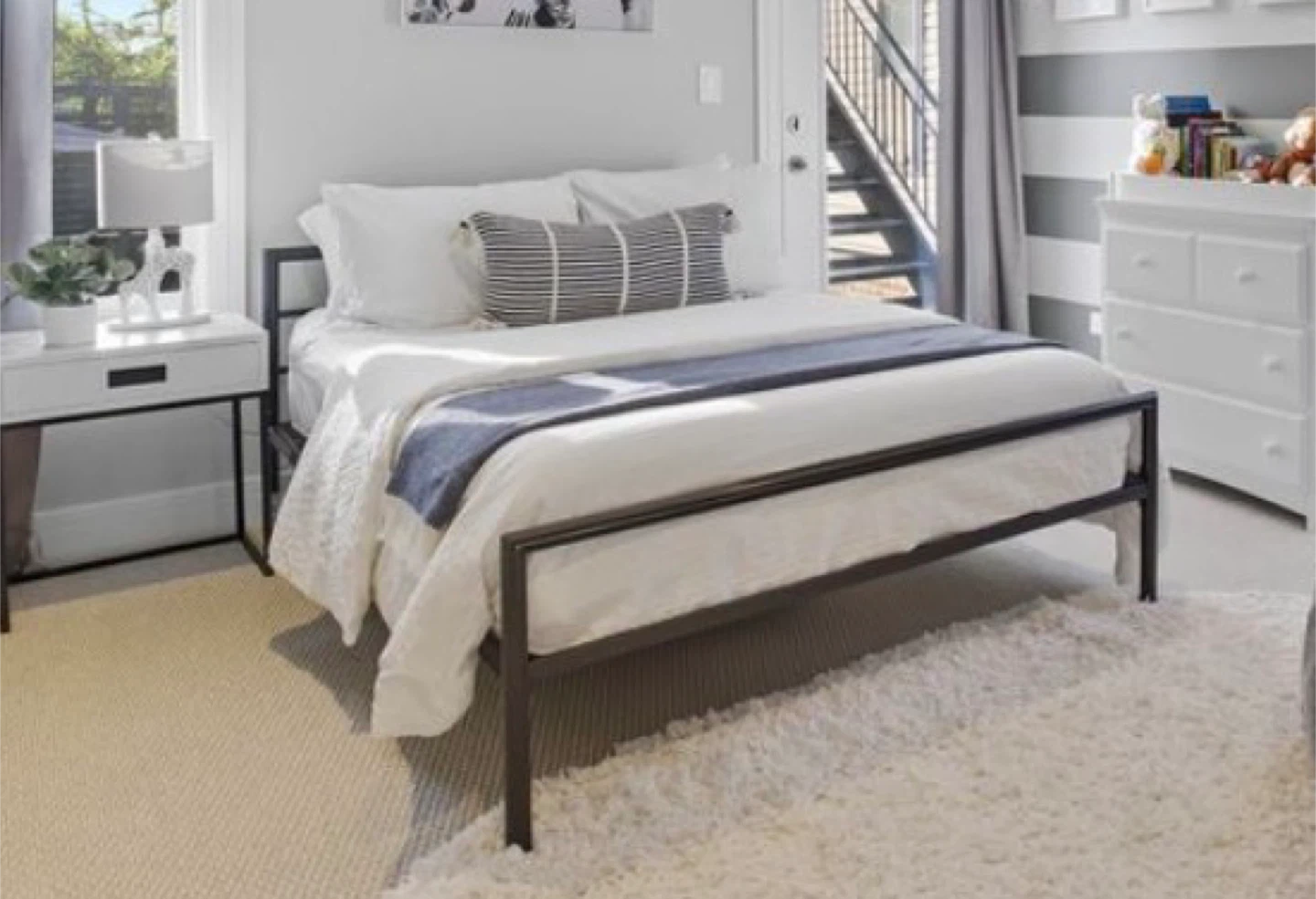 Metal Full Size Bed Frame