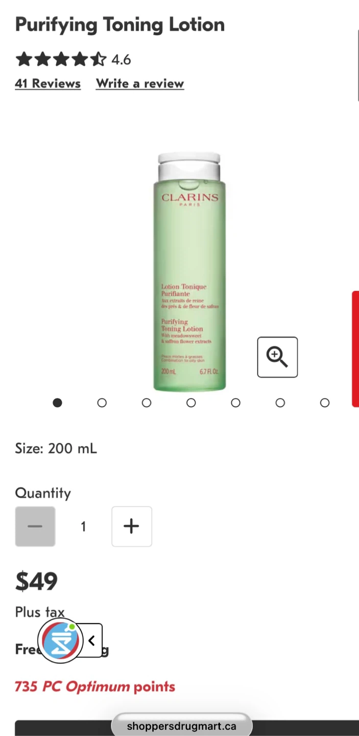 Clarins Purifying Toning Lotion 200ml - photo 4