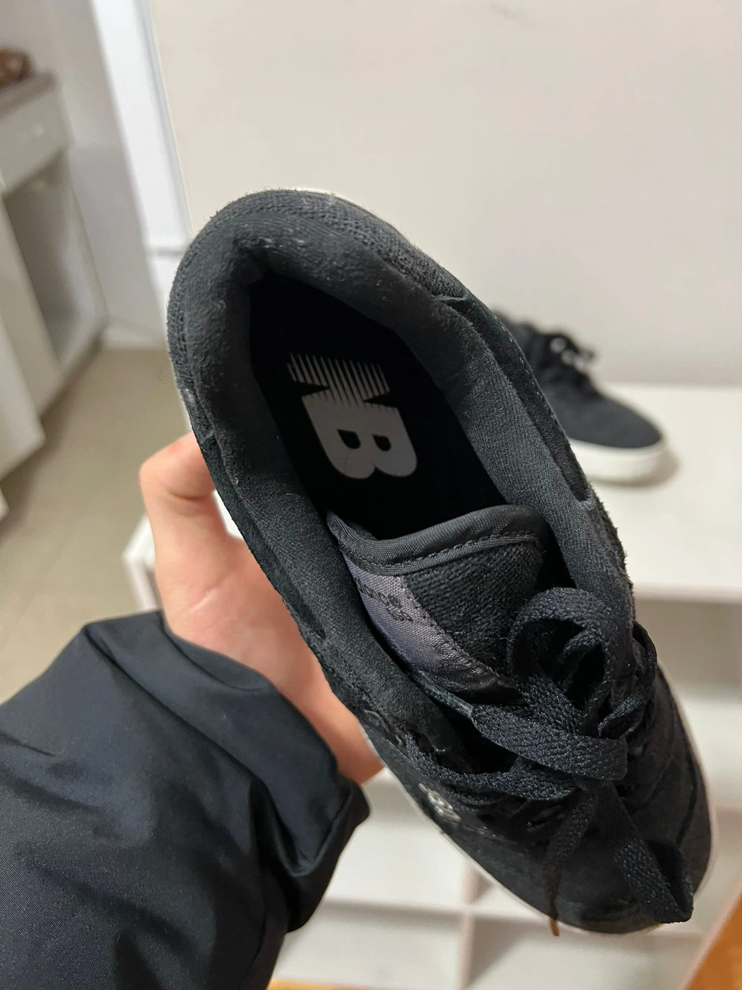 New Balance 550 Black White Sneakers - photo 2