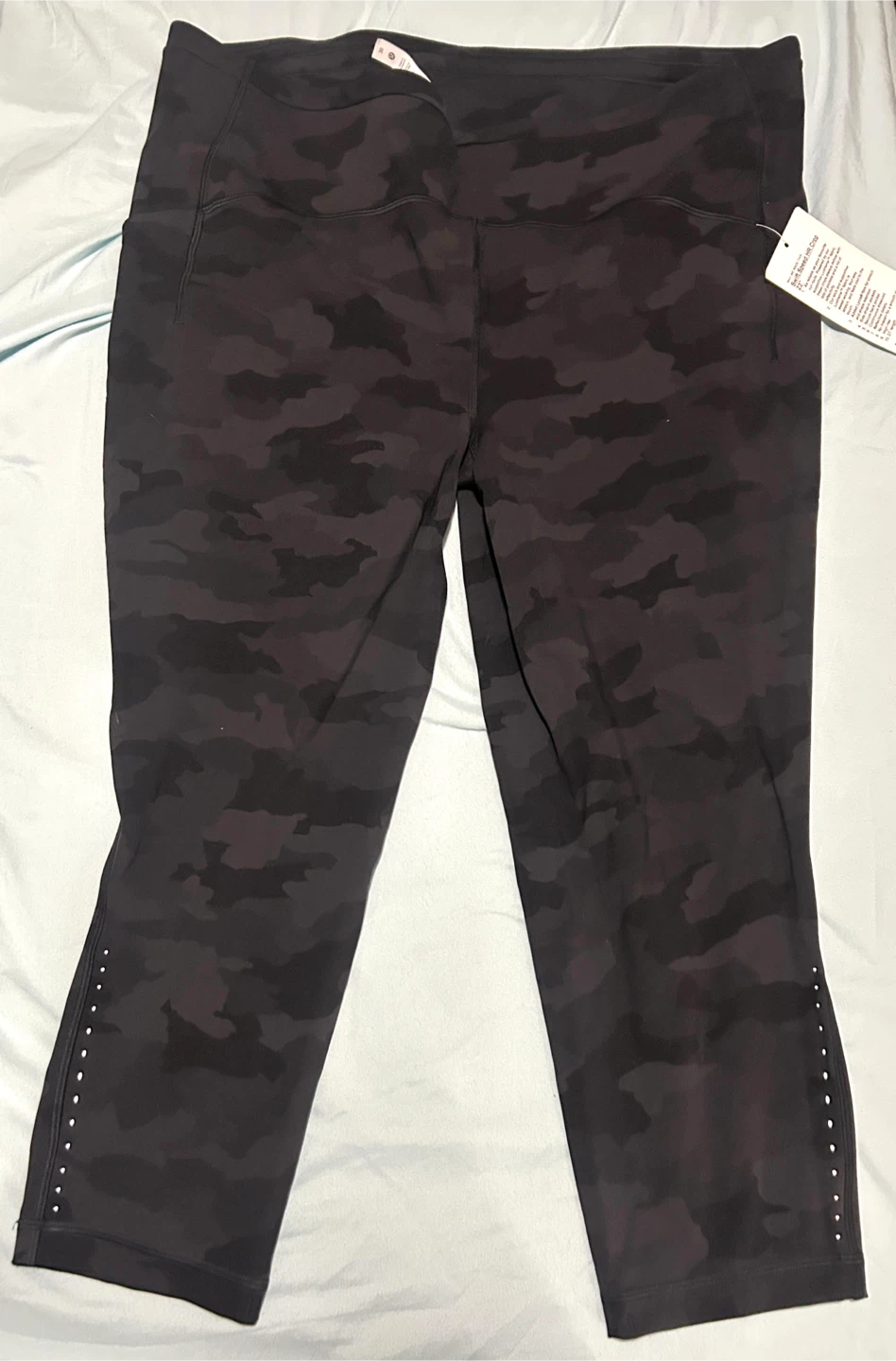 Lululemon Swift Speed HR Crop 23" Camo Leggings Size 20 - photo 2