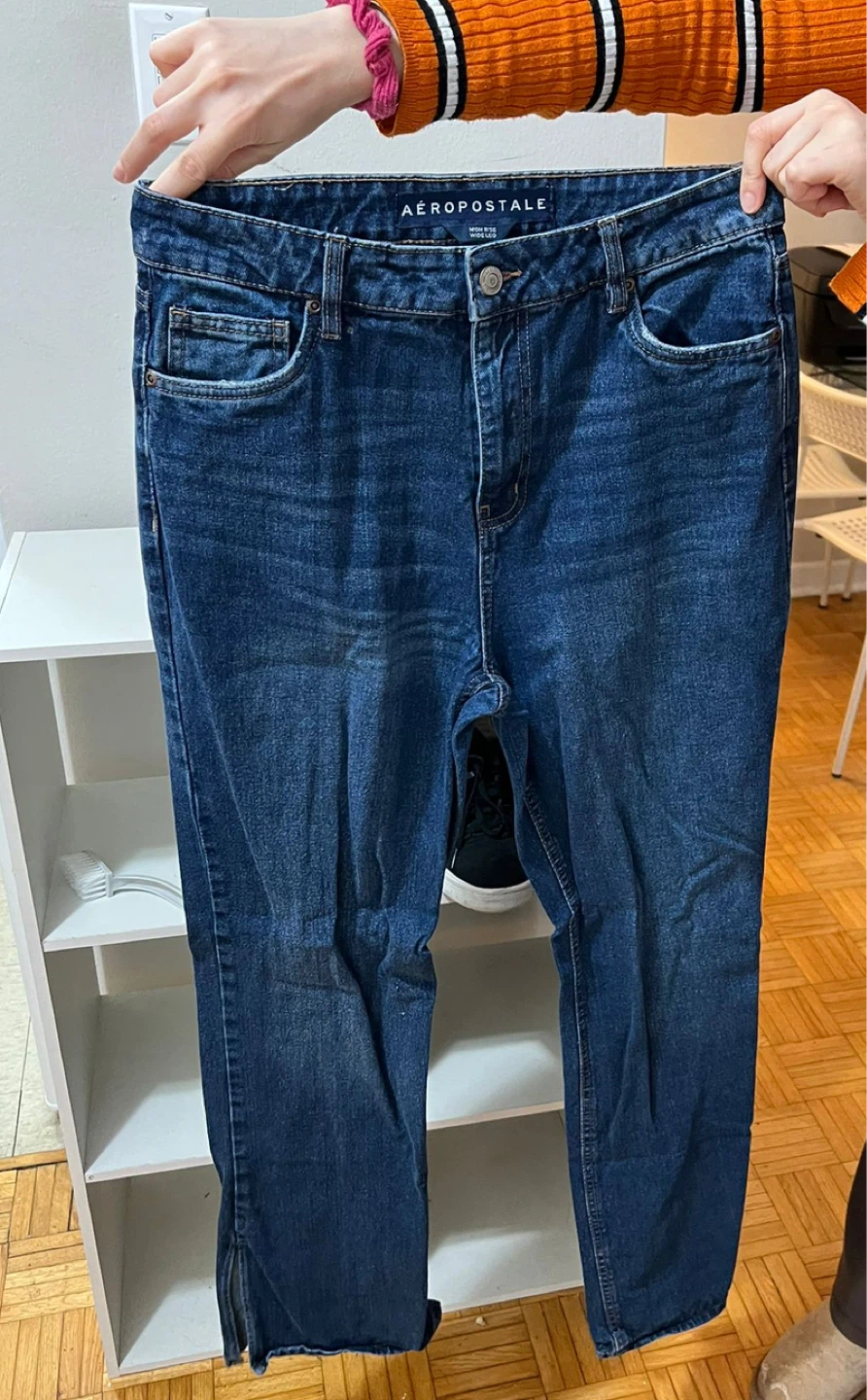 High Rise Wide Leg Jeans