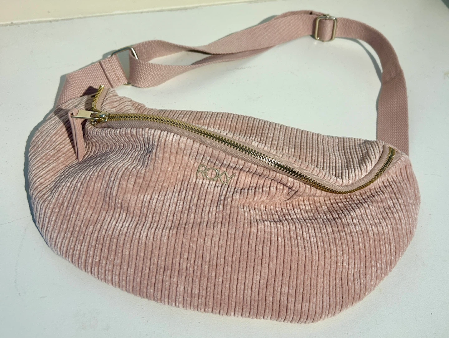 Roxy Feeling Good Corduroy Waist Pack - Pink - photo 3