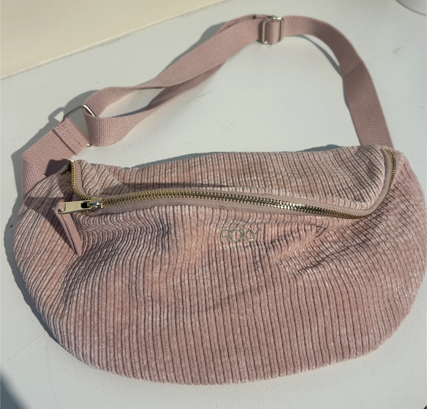 Roxy Feeling Good Corduroy Waist Pack - Pink - photo 2
