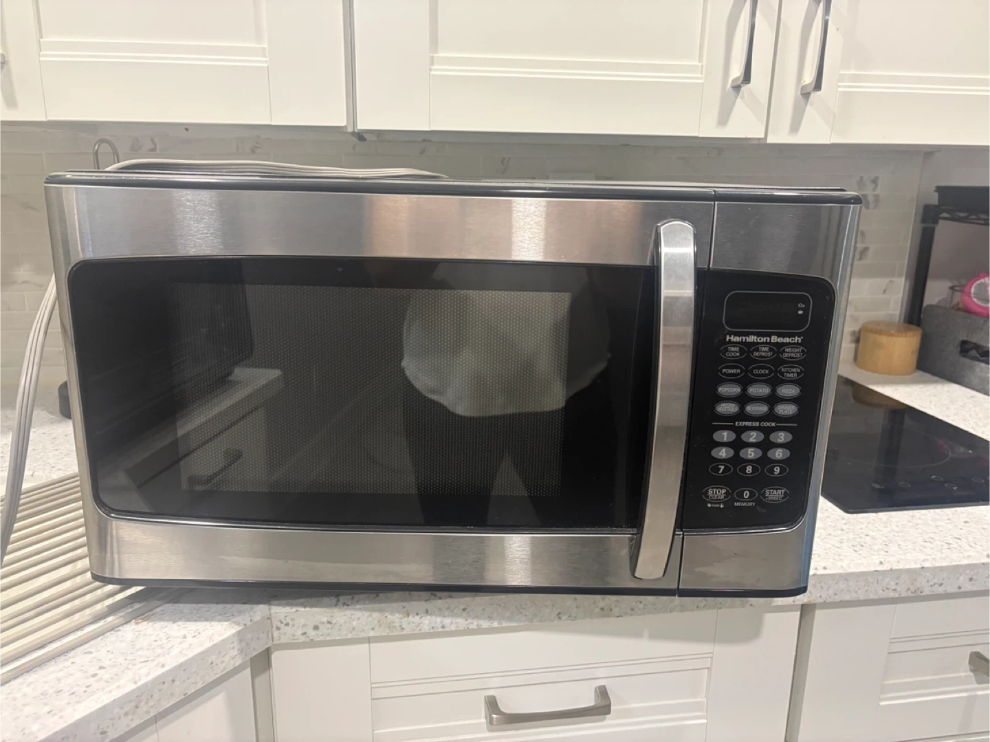 Hamilton Beach 1.1 cu. ft. Stainless Steel Microwave (1000W)