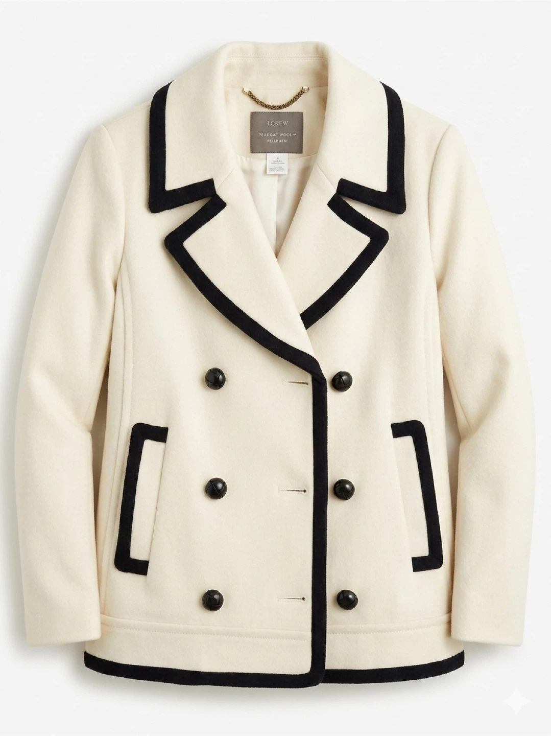 J.Crew Peacoat Style Wool Jacket (Near Mint Condition)size6 - photo 2