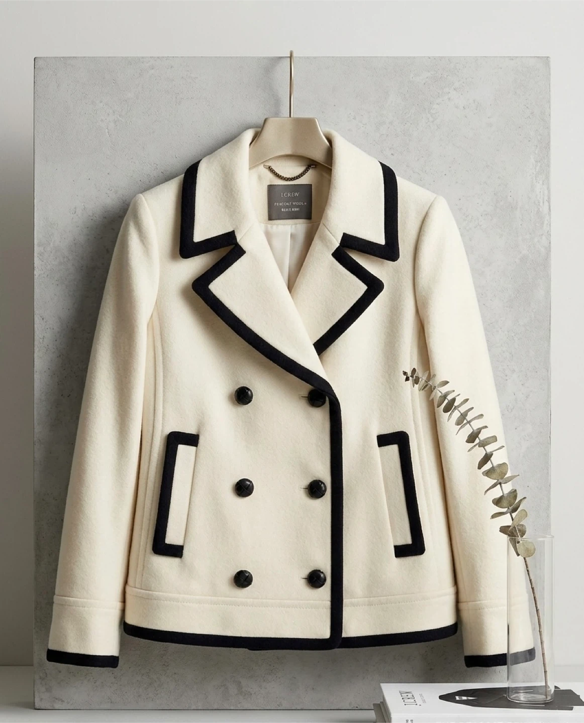 J.Crew Peacoat Style Wool Jacket (Near Mint Condition)size6