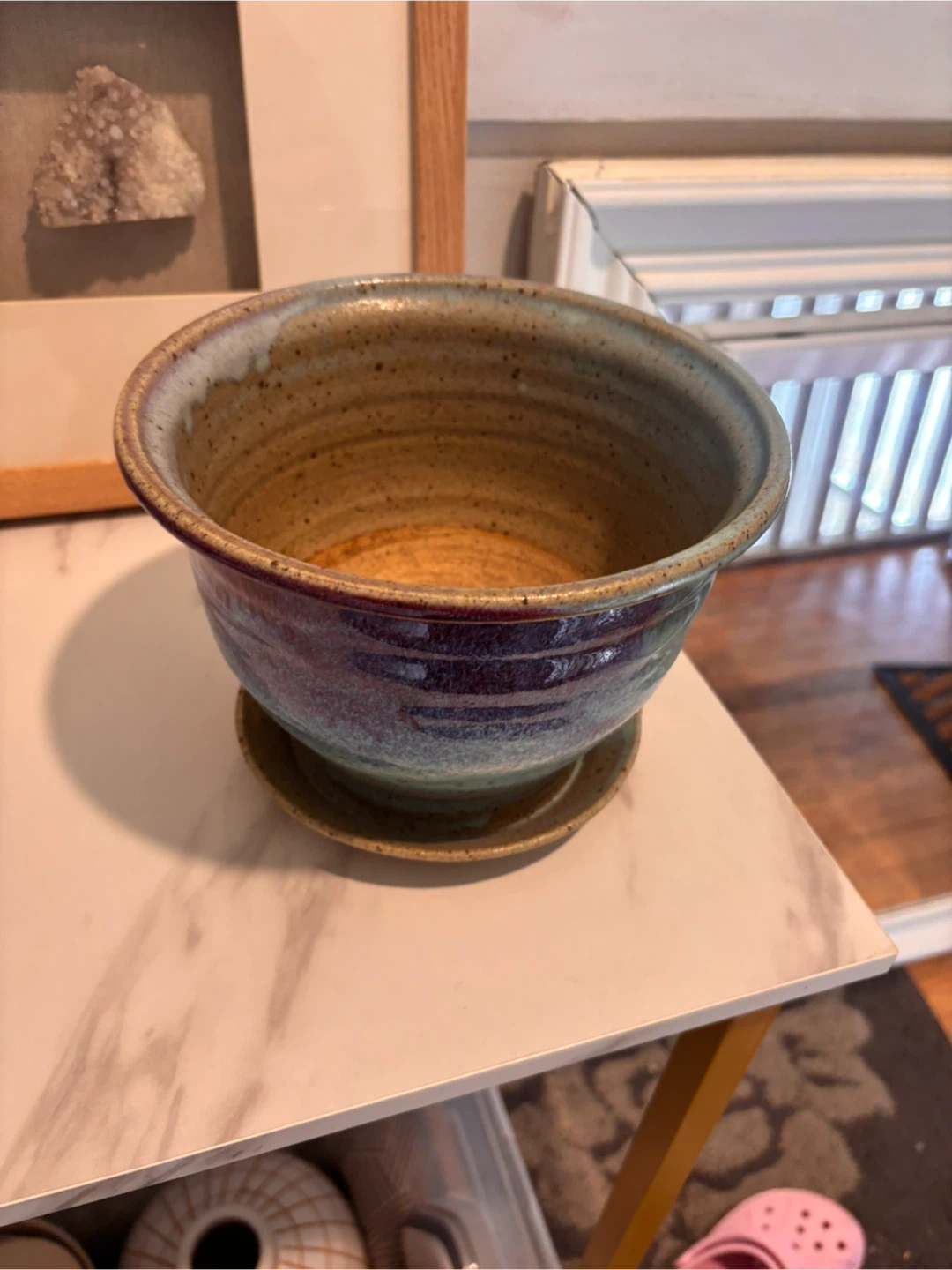 Ceramic Planter Pot with Saucer - photo 2