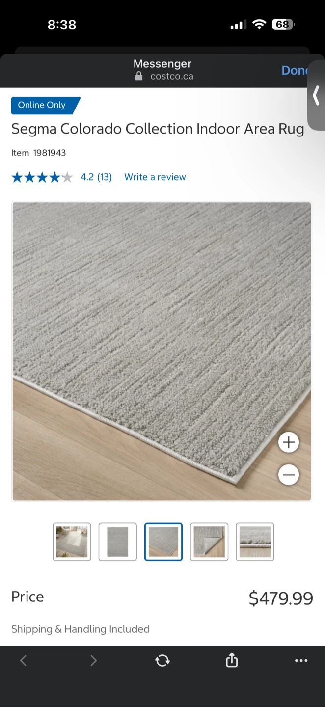 Segma Colorado Collection Indoor Area Rug 9x12 - photo 3