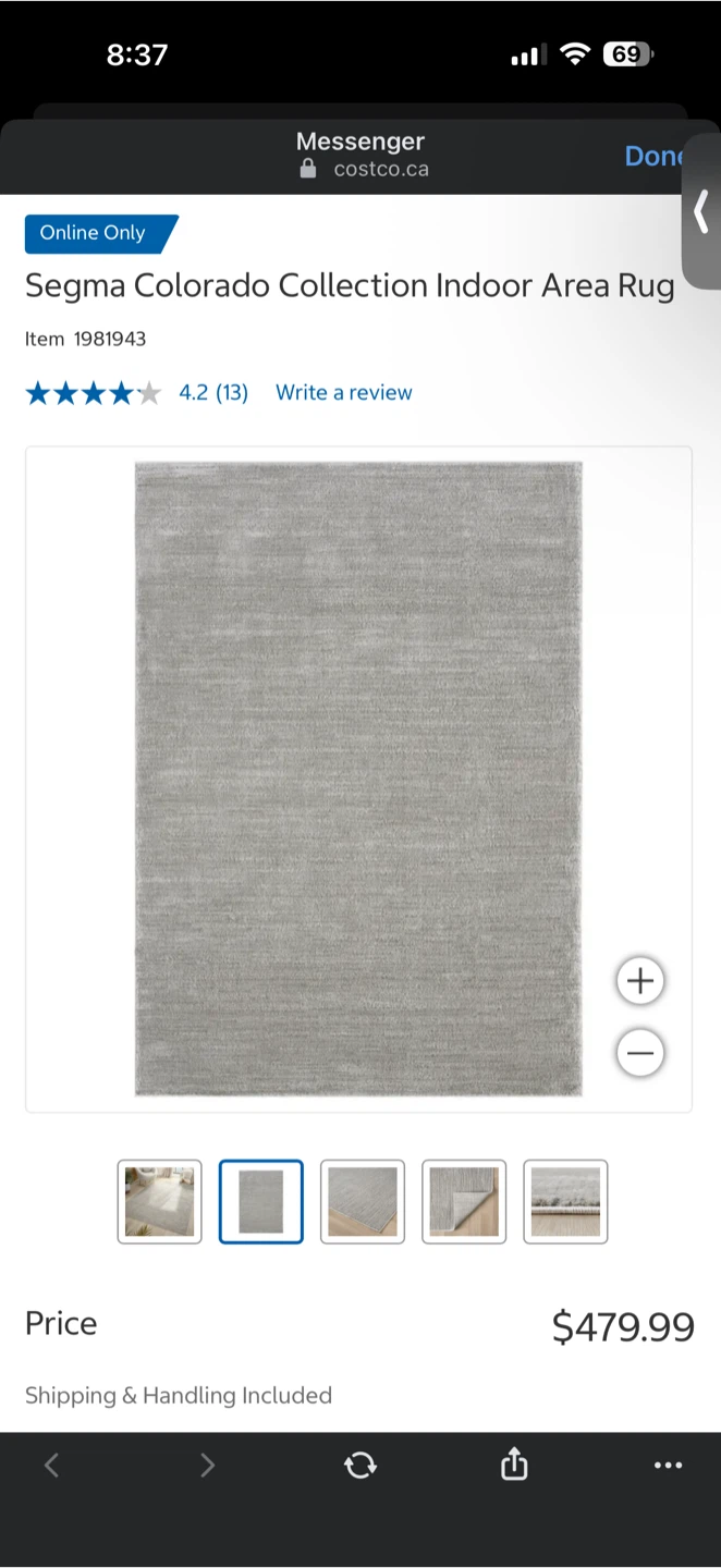 Segma Colorado Collection Indoor Area Rug 9x12 - photo 2