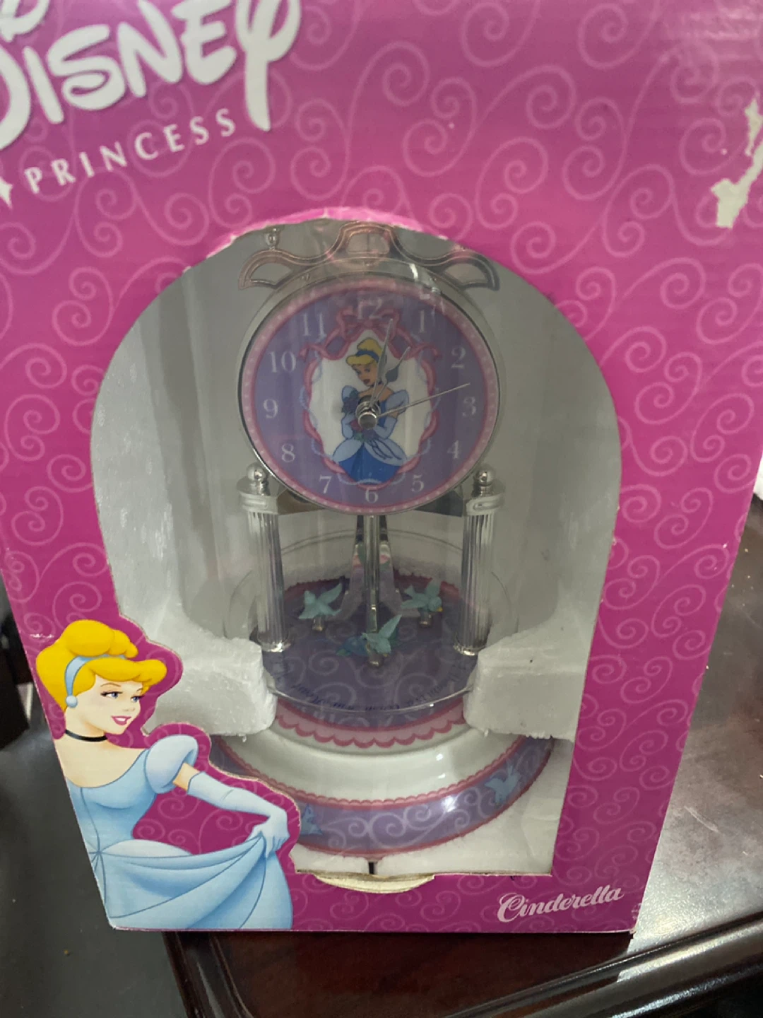 Disney Princess Cinderella Anniversary Clock