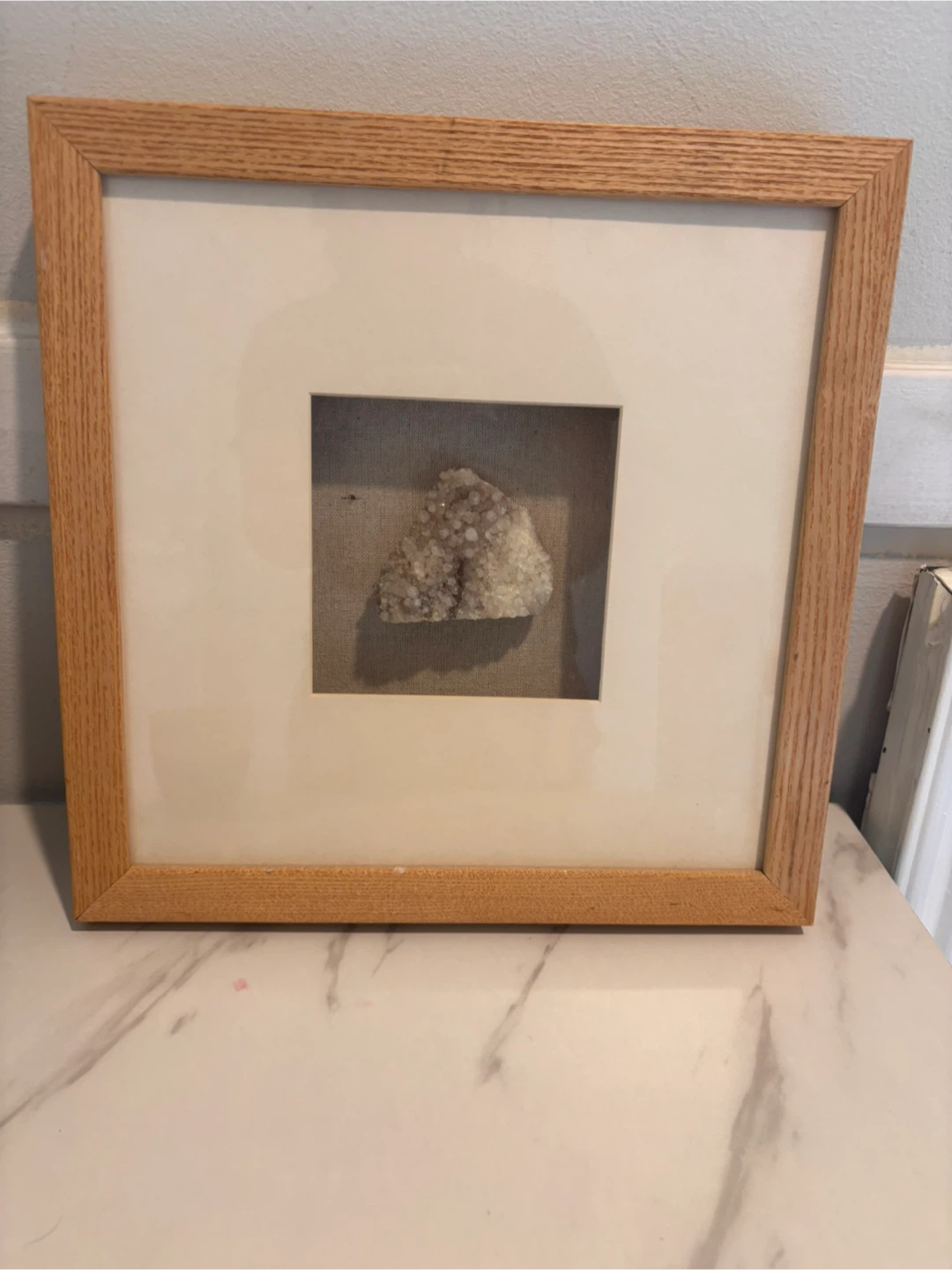 Framed Amethyst Geode Crystal