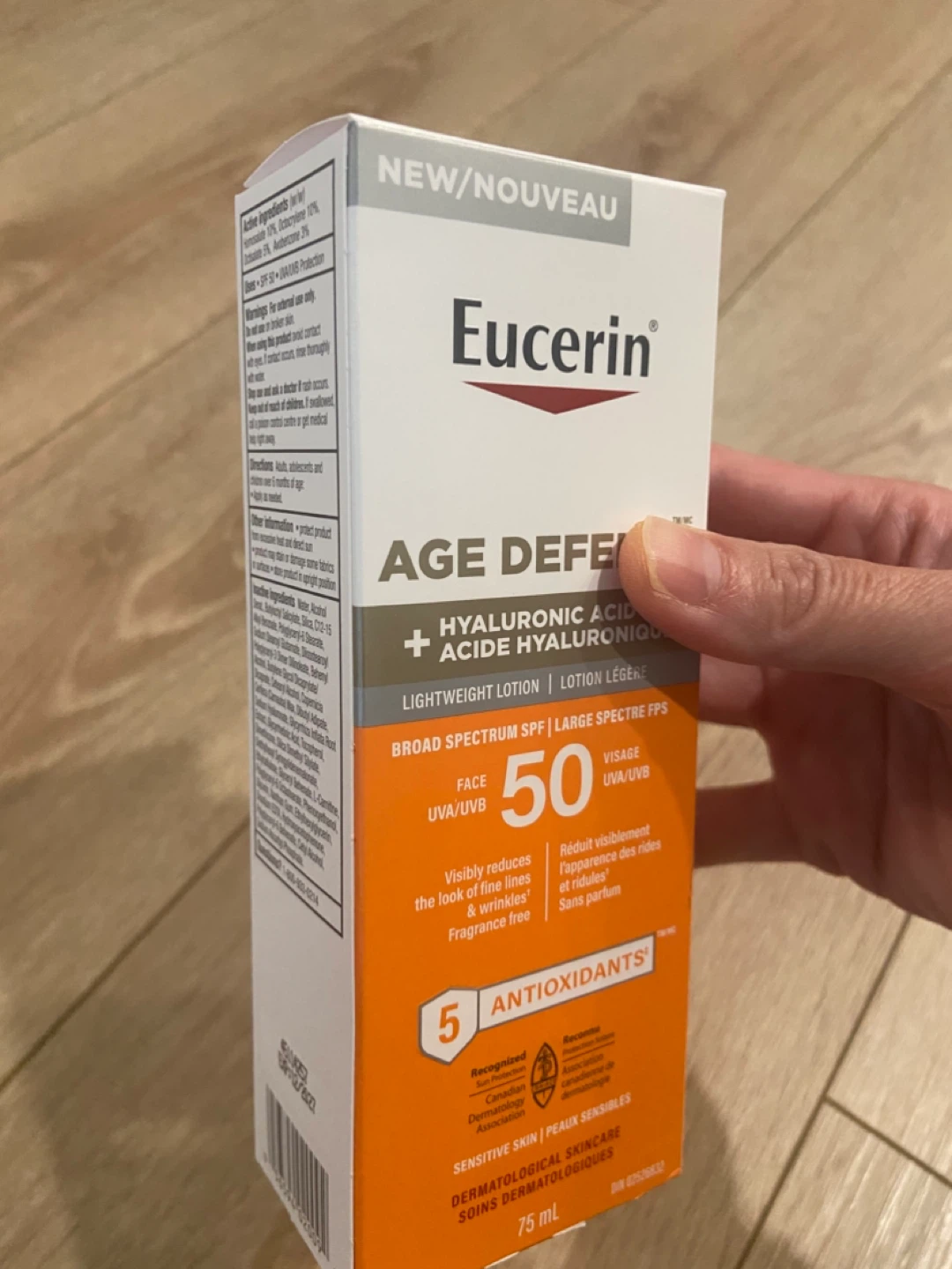 Eucerin Age Defense Lightweight Lotion SPF 50 - photo 3