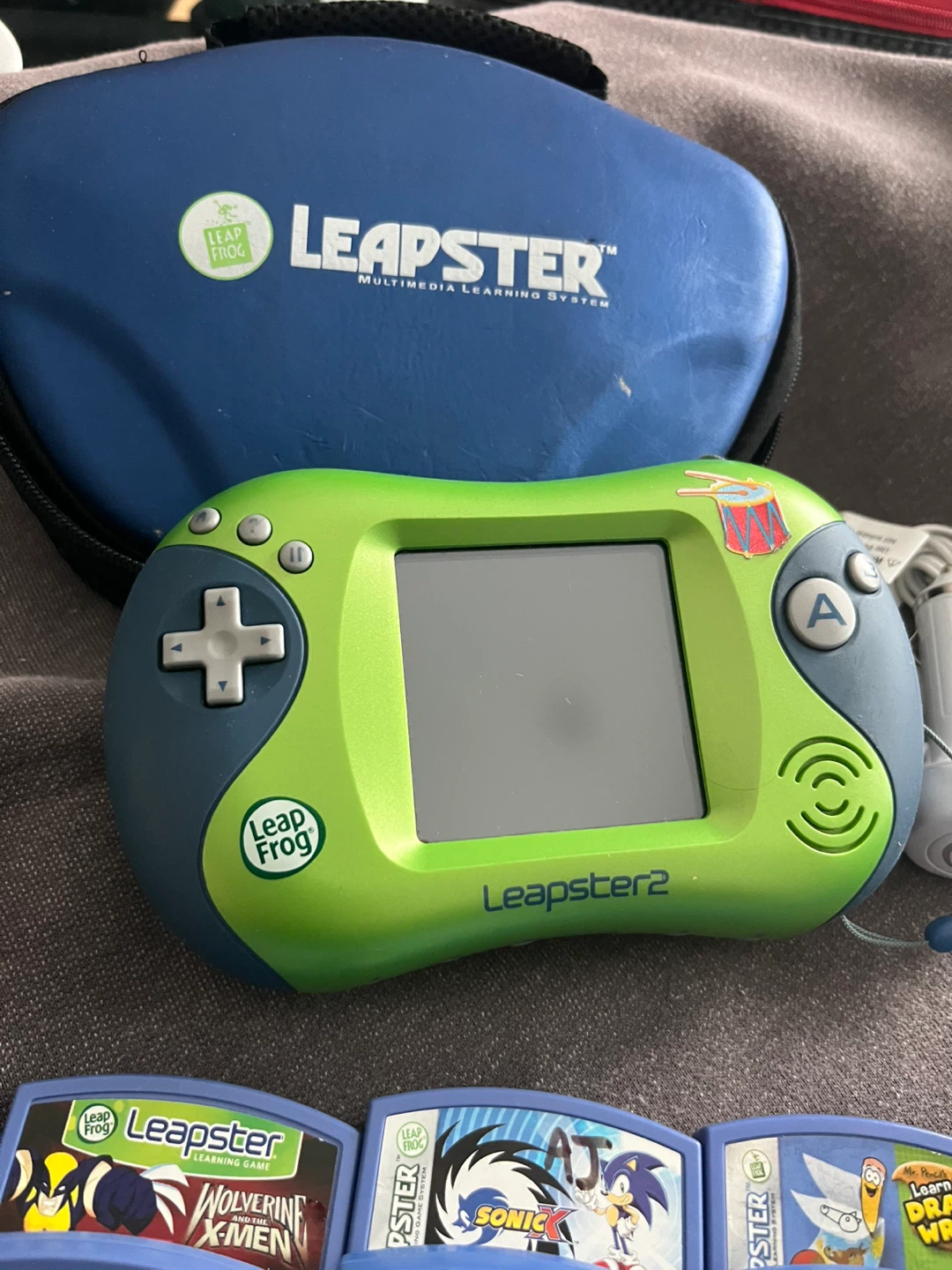 LeapFrog Leapster 2 Learning System with Games and Case - photo 3