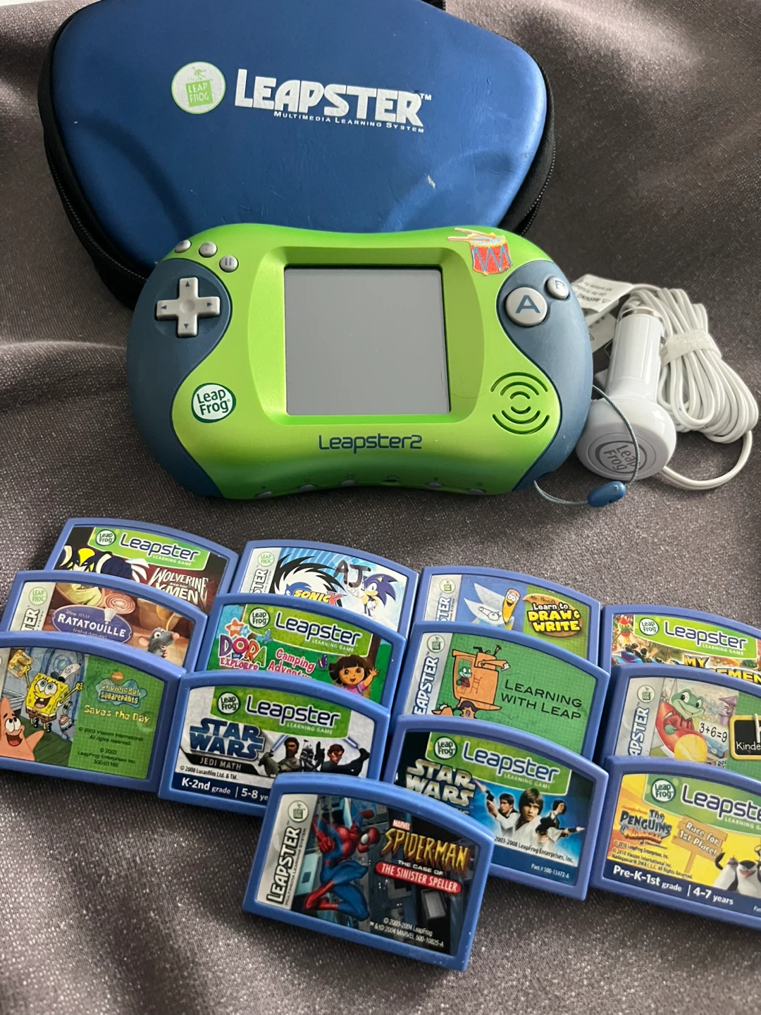 LeapFrog Leapster 2 Learning System with Games and Case