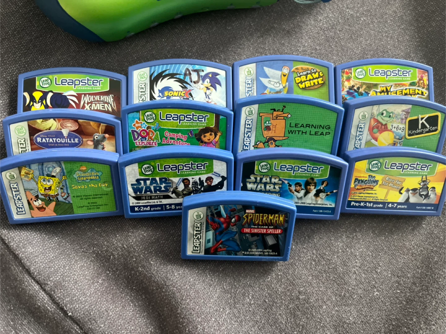 LeapFrog Leapster 2 Learning System with Games and Case - photo 2