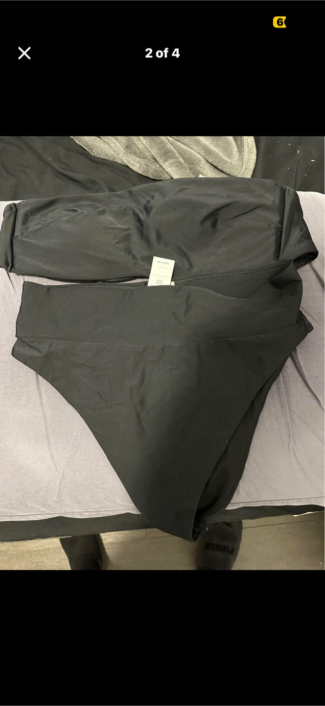 Aerie Black High Waisted Bikini - Medium (Read Below)