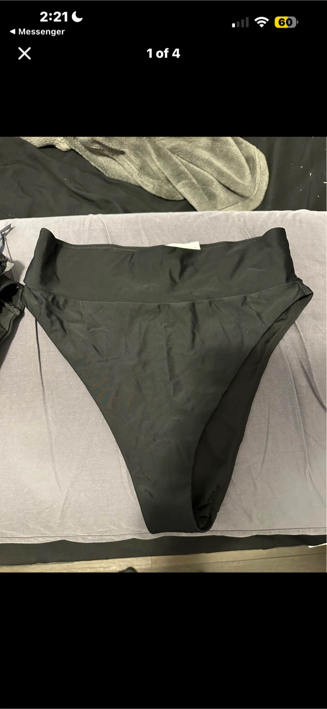 Aerie Black High Waisted Bikini - Medium (Read Below) - photo 2