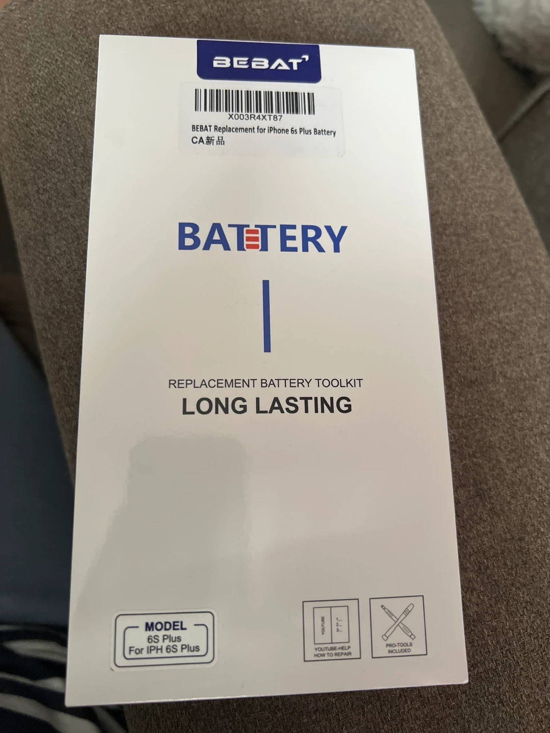 BEBAT Replacement Battery Toolkit for iPhone 6S Plus