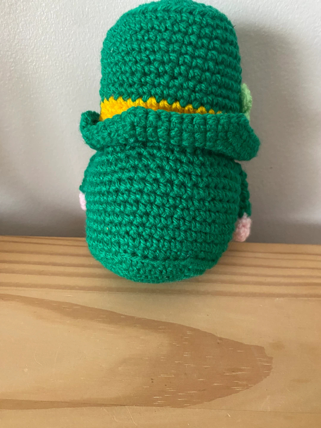 Handmade St Patrick Crocheted Gnome - photo 2