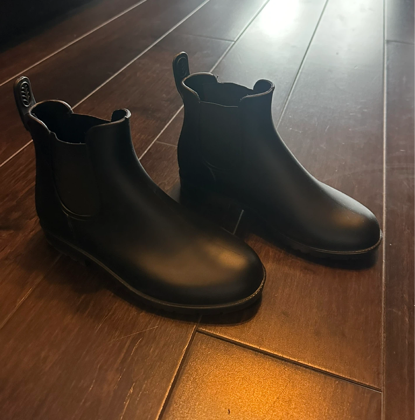 Black Chelsea Rain Boots - photo 2