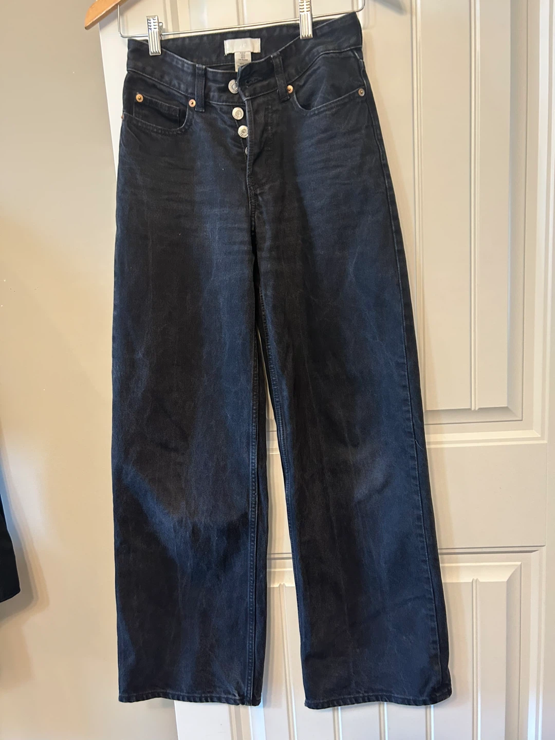 H&M Black Wide Leg Jeans girls