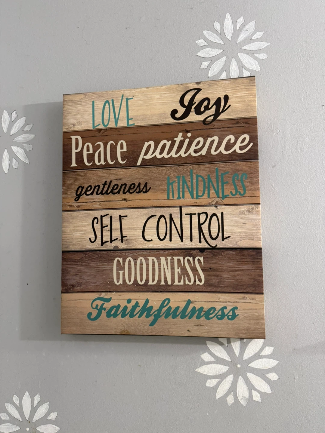 Wall Art with Virtues