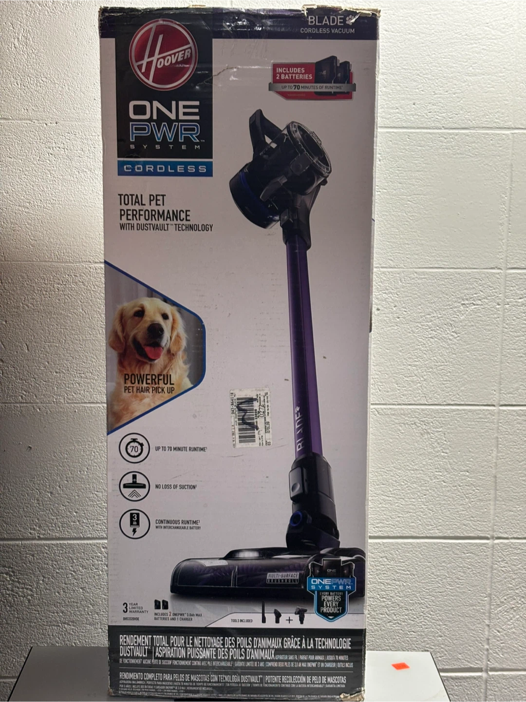 Hoover ONE PWR Blade Cordless Vacuum Cleaner with 2 Batteries - photo 3