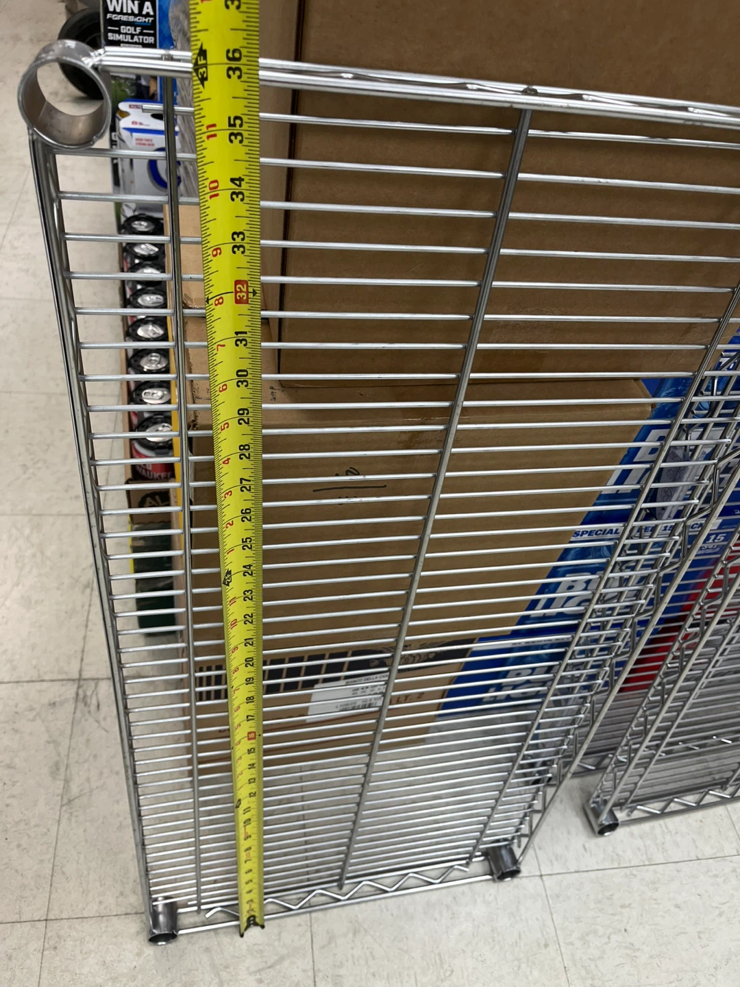Duraline NSF Chrome Wire Shelving Unit - photo 3