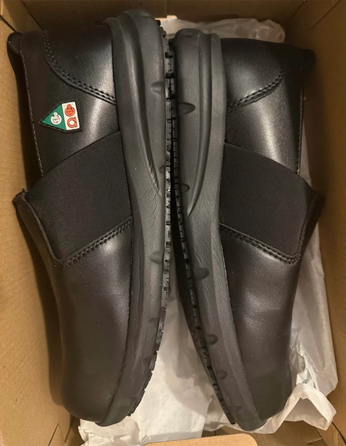 Dakota WorkPro Series Slip On Shoes - Black - photo 3