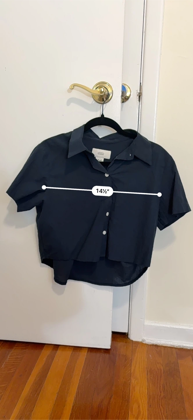 Lattelier Our Work Short Sleeve Button-Up Shirt - photo 2