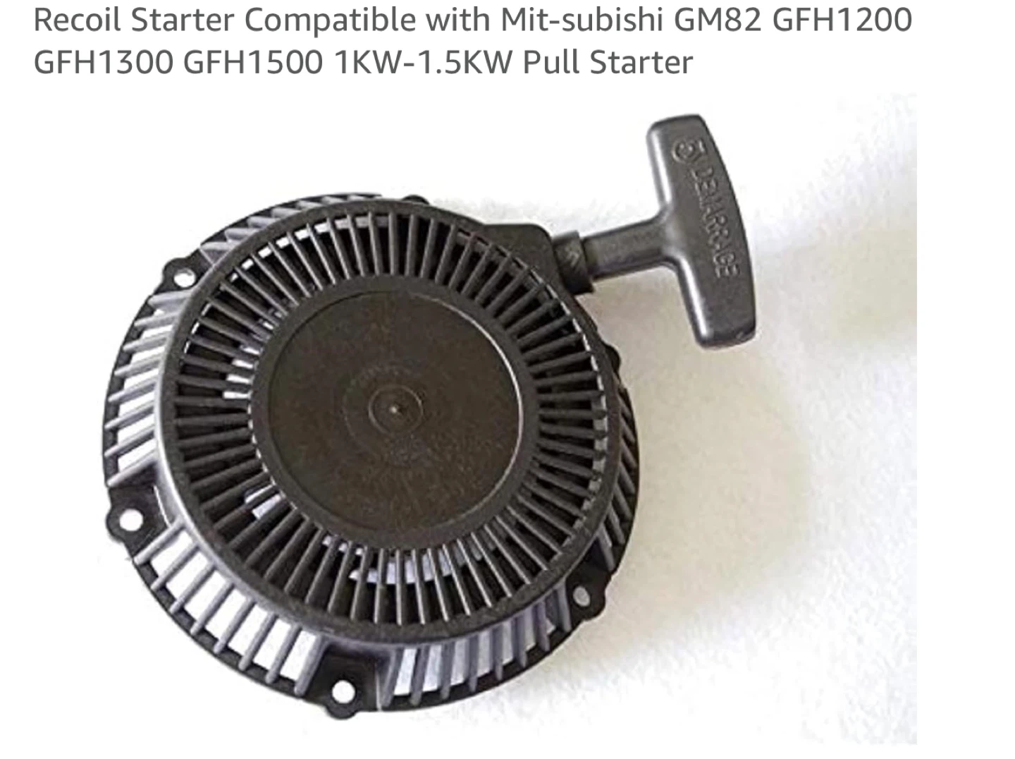 Recoil Starter Compatible with Mitsubishi GM82 GFH1200 GF