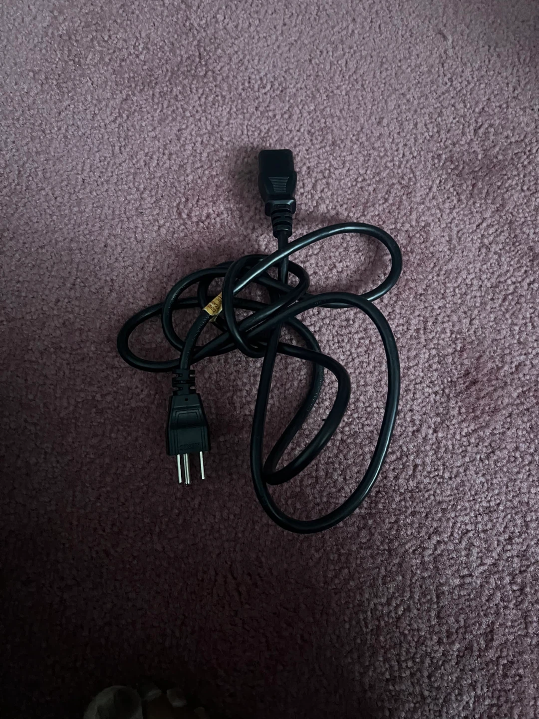 Desktop computer Black Power Cord - photo 2