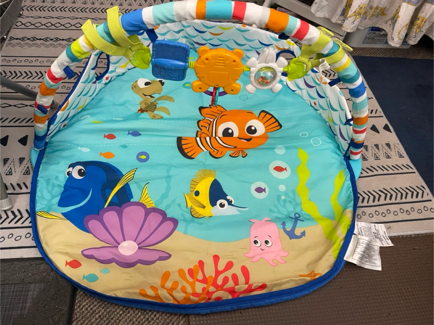 Disney Nemo "Finding Nemo" Baby Play Mat with Arch - photo 5