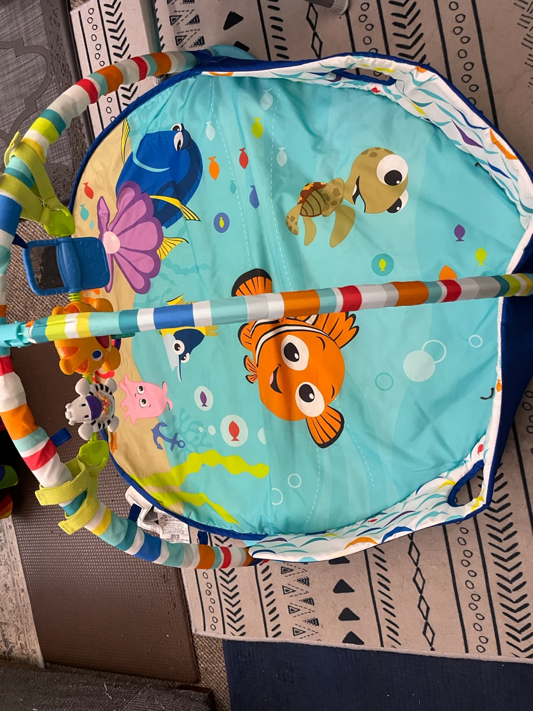 Disney Nemo "Finding Nemo" Baby Play Mat with Arch - photo 2