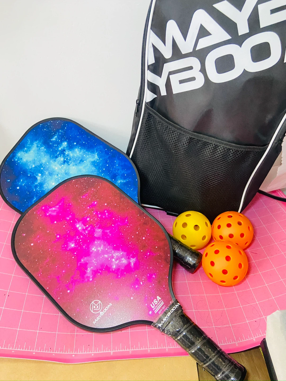 MAYBYBOOM Pickleball Set with Bag and Balls - photo 3