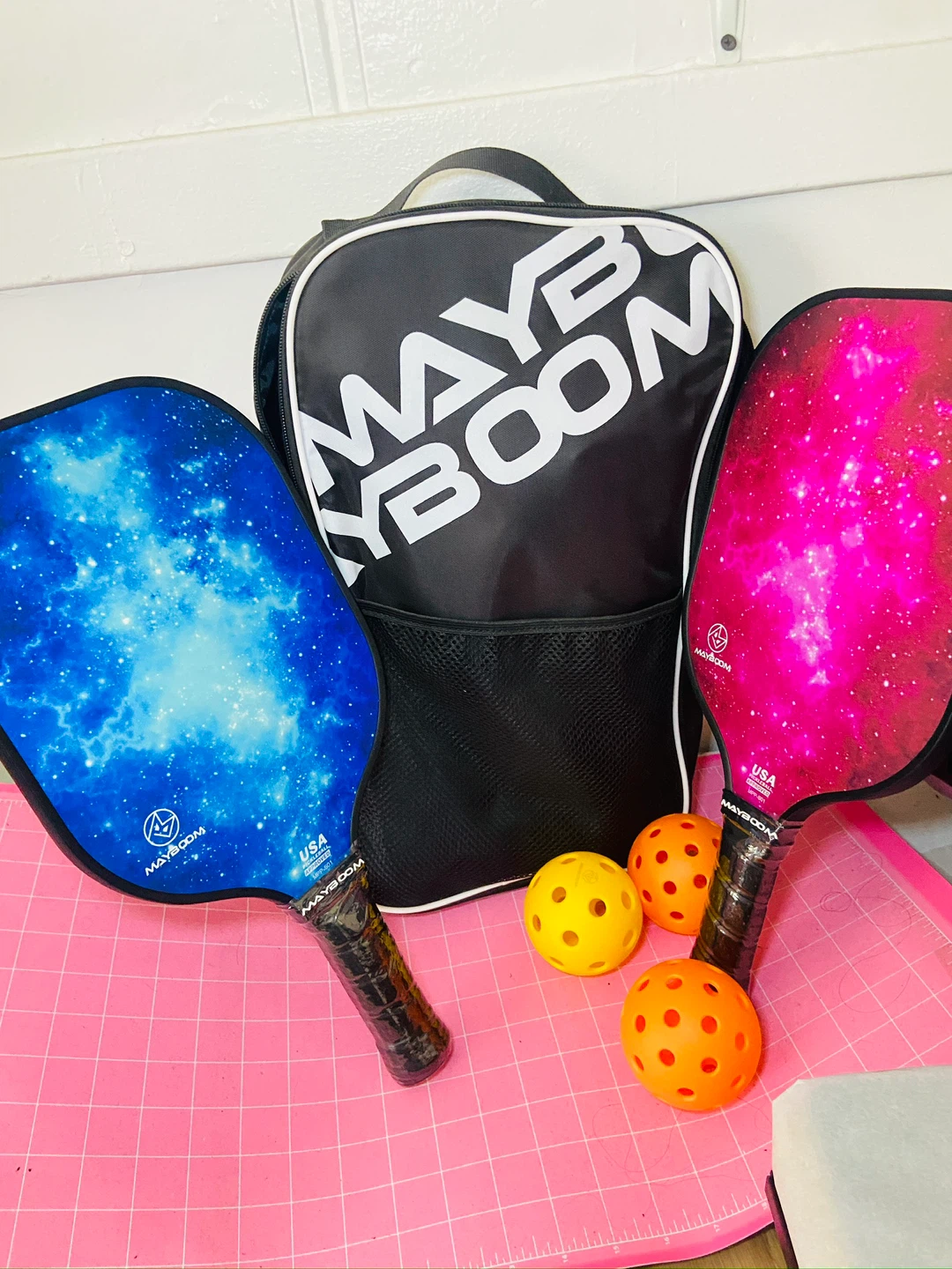 MAYBYBOOM Pickleball Set with Bag and Balls - photo 2