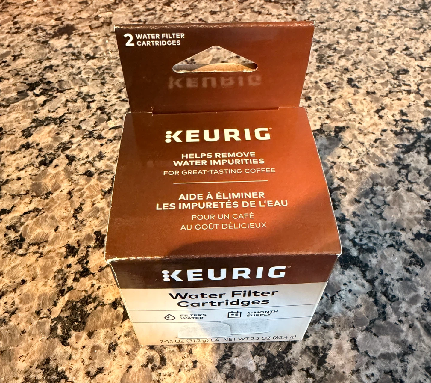 Keurig Water Filter Cartridges - 2 Pack
