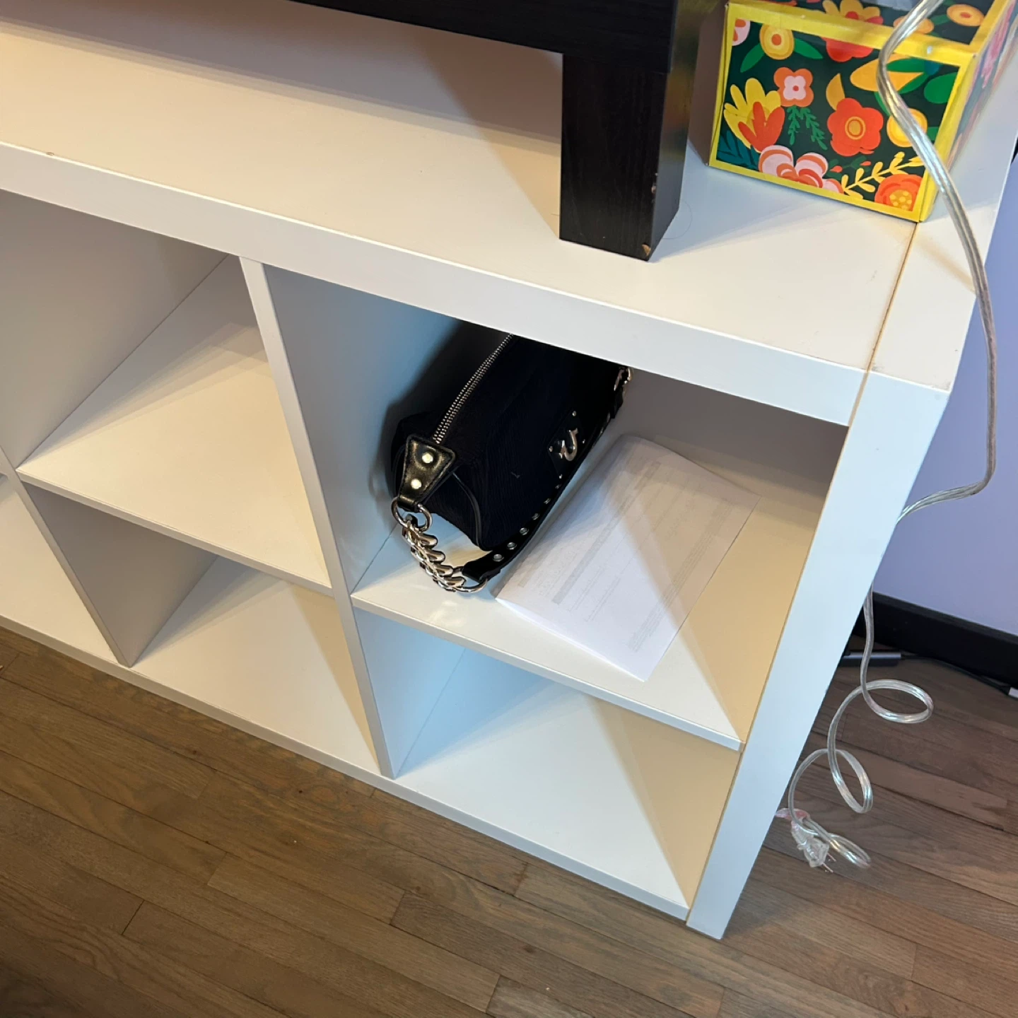 IKEA tv stand, kallax cubic shelf unit and Frosta chairs 2ea - photo 3