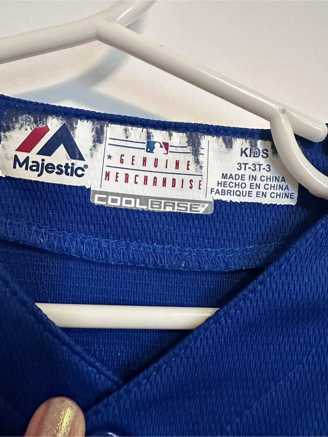 Toronto Blue Jays Baseball Jersey Kids Toddler Size 3T - photo 4