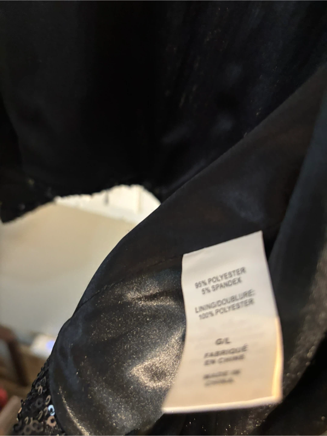 Le Château Black Sequin Cropped Jacket - photo 4